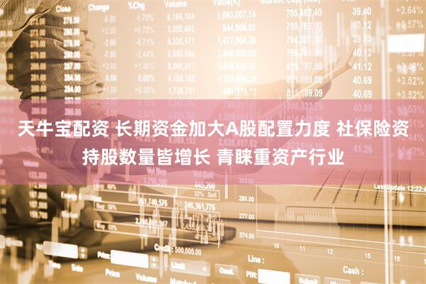 天牛宝配资 长期资金加大A股配置力度 社保险资持股数量皆增长 青睐重资产行业
