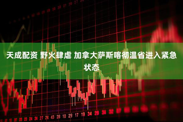 天成配资 野火肆虐 加拿大萨斯喀彻温省进入紧急状态